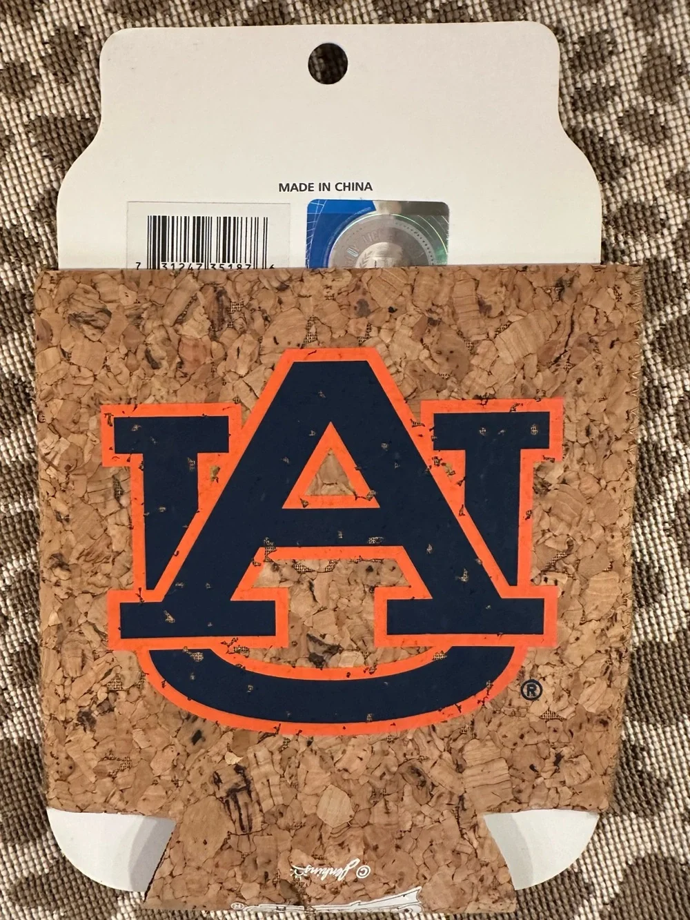 NWT Lot of 2 Auburn Tigers Insulating Can Coolie Koozie~Game Day Outfitters~$17